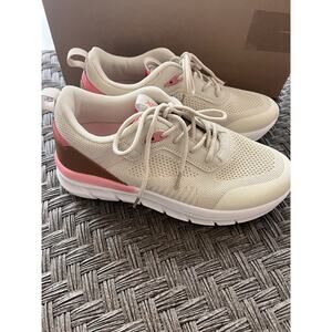 OrthoComfoot Womens Arch Support Walking Sneakers Mesh Upper, Size 9 XPACS